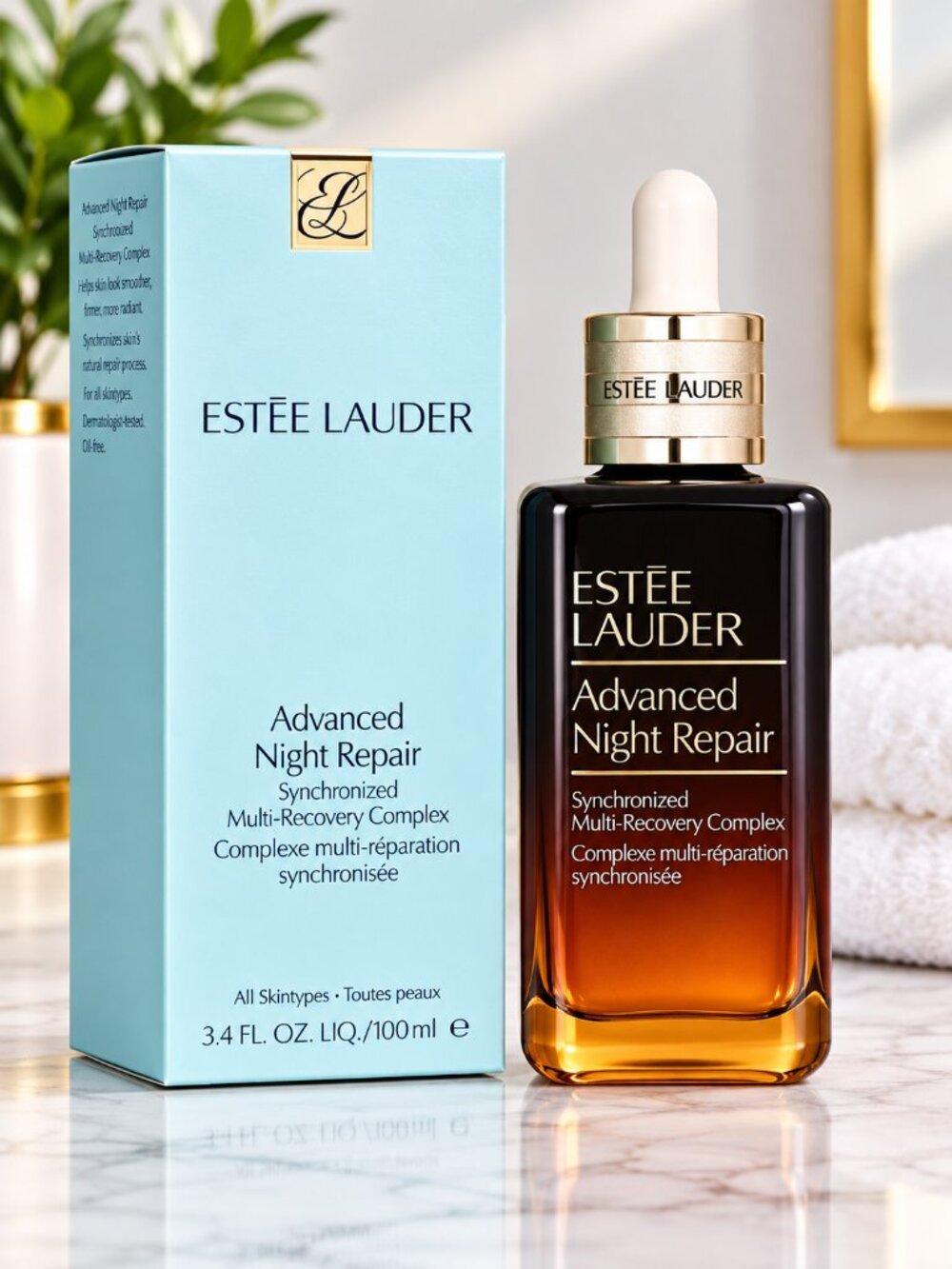 Estée lauder advanced night repair serum 3.4 oz - Full Size Anti-Aging glow